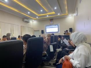 Paparan Kegiatan Fisik 2024 (Bangub) dengan Dinas PU Perkim Provinsi Sumatera Selatan