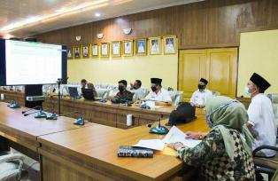 Pemerintah Kabupaten Musi Rawas menggelar Rapat Progres Capaian Rencana Aksi Program Pencegahan Koru