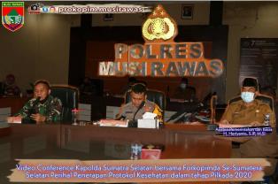 Bupati Musi Rawas @h.hendra_gunawan didampingi Wakil Asisten Pemerintahan Dan Kesra H. Heriyanto, S.