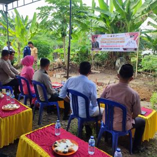 Bantuan Sumur Bor Kapolres dan Bupati Musi Rawas Dalam Rangka Hari Bhayangkara Ke - 78 