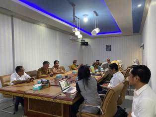 Rapat Pra Validasi KLHS RDTR WP Kec. Muara Beliti di DLHP ProvinsiSumsel