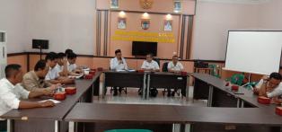 Rapat Progres dan Tindak Lanjut Pengukuran dan Pendataan Dl Lesing Kecil