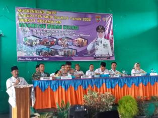 Musrenbang Kecamatan Muara Kelingi
