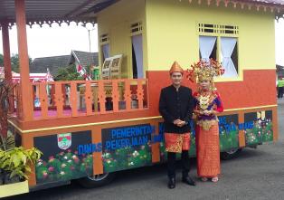 Karnaval Budaya Dan Mobil Hias Dalam Rangka Hari Ulang Tahun Kabupaten Musi Rawas Ke 73 
