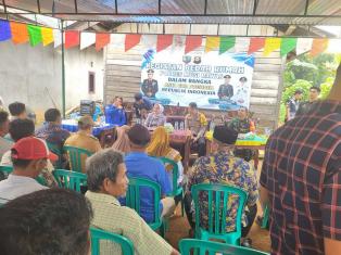 Kegiatan Bedah Rumah Rumah Polres Musi Rawas