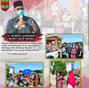 Bupati Musi Rawas @h.hendra_gunawan  Bersama Wakil Bupati Musi Rawas @suwartiburlian dan Ketua DPRD 