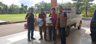 Penyerahan Bantuan Bencana Banjir