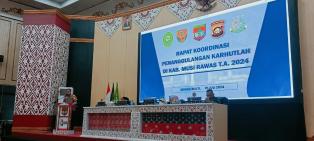 Rapat Koordinasi Penanggulangan Karhutla di Kab. Mura T.A 2024