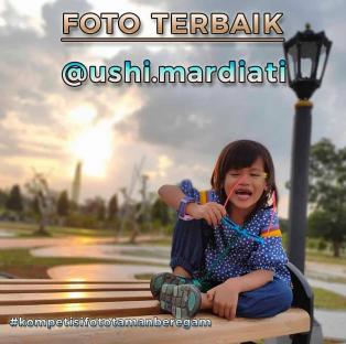 Pemenang Lomba Foto Taman Beregam Kategori Foto Terbaik @ushi.mardiati Selamat untuk Pemenang.