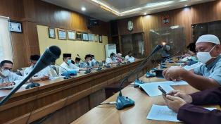 Rapat Koordinasi Persiapan Penyelenggaraan Kabupaten/Kota Sehat (KKS) Tahun 2021 #dpucktrpmusirawas 