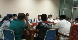 Rapat Tindak lanjut Evaluate Realization Fisik dan Keuangan Keg. Pembangunan TW lll Kab. Musi Rawas 