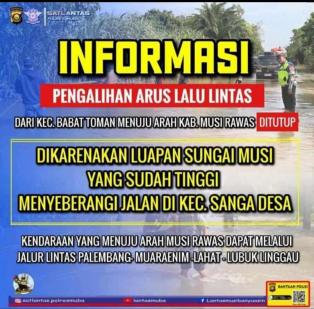 INFORMASI PENGALIHAN ARUS LALU LINTAS